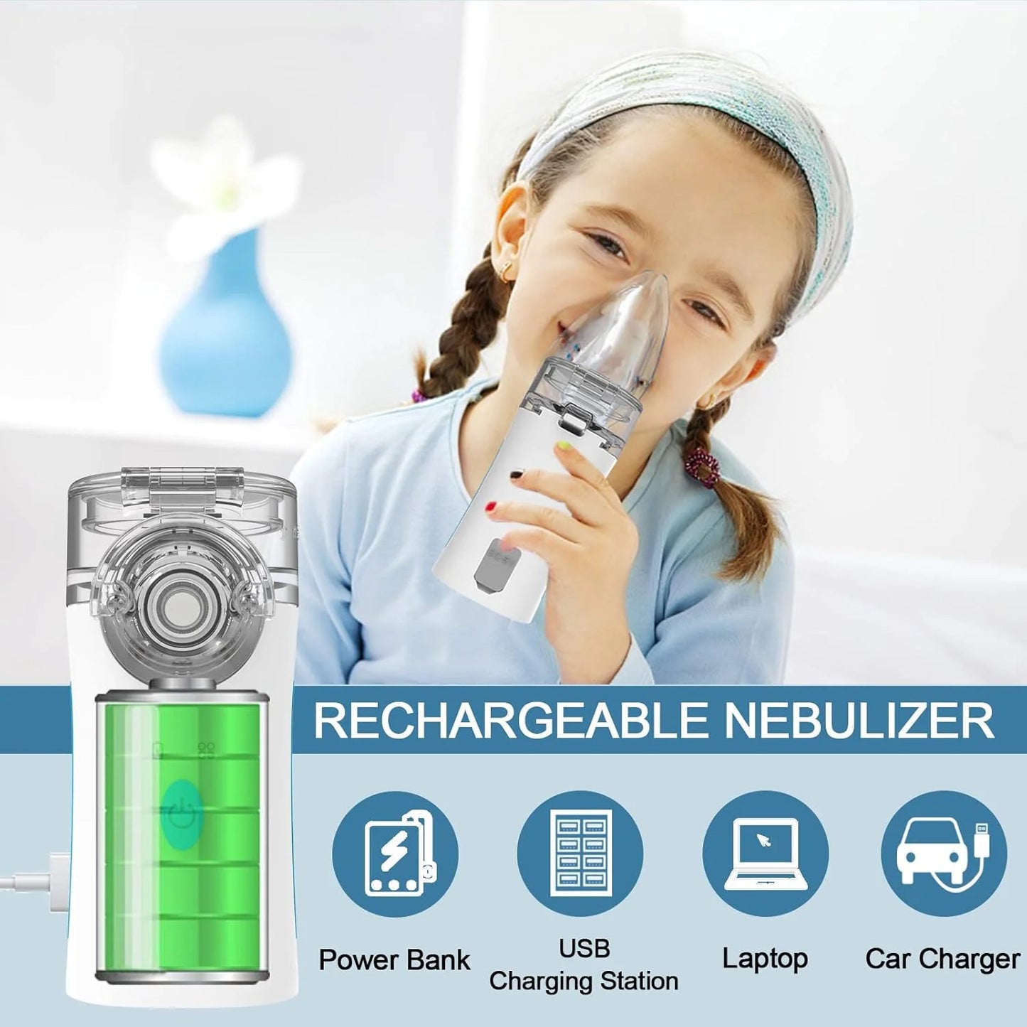 Lavily - Portable Nebulizer | 1 + 1 FREE