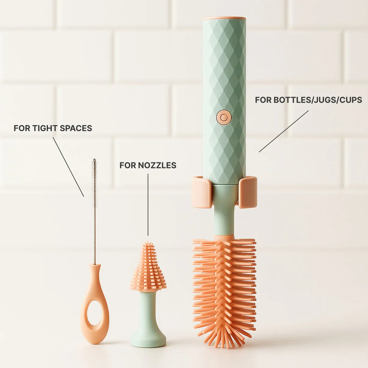 Lavily™ - Electric Bottle Brush Set